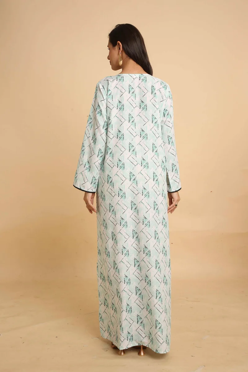 HANA & SARA Classic Arabic Jalabiya Dress with Premium Fabric and Comfortable Fit
